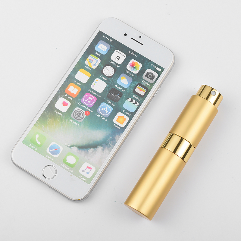 wholesale travel perfume atomizer pump aluminum refillable perfume spray bottles