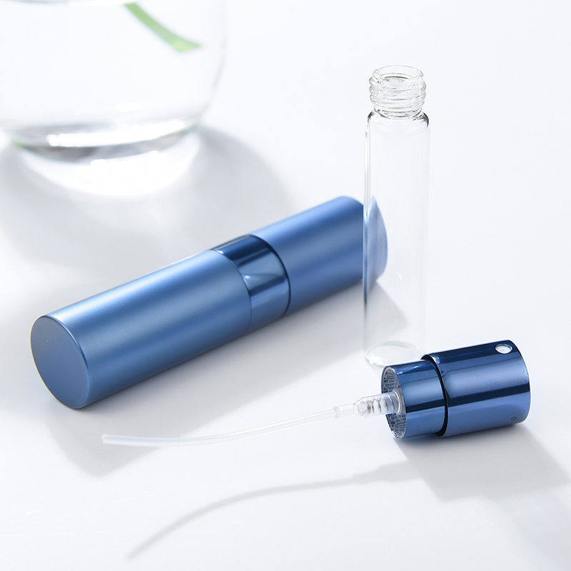 wholesale travel perfume atomizer pump aluminum refillable perfume spray bottles