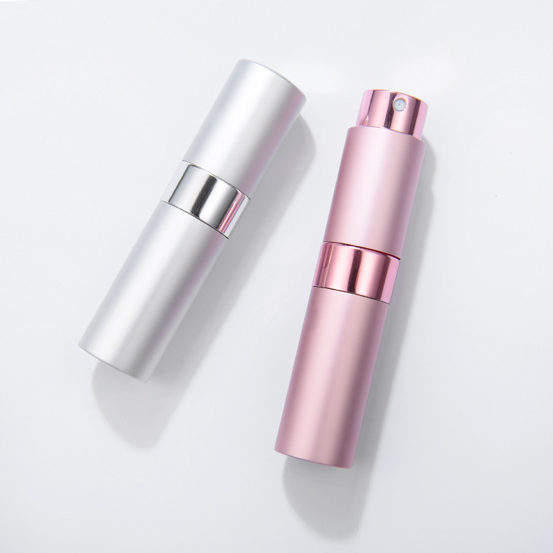 wholesale travel perfume atomizer pump aluminum refillable perfume spray bottles
