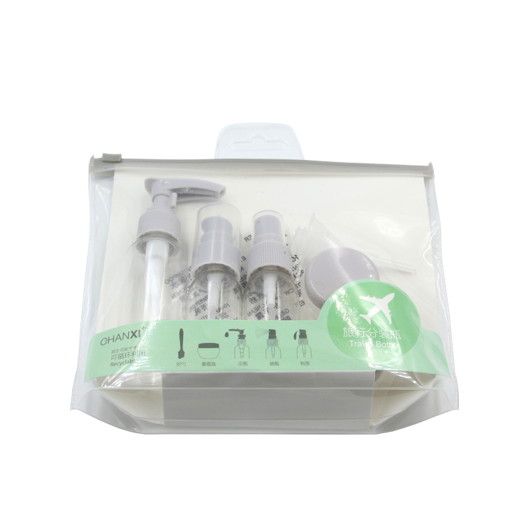 wholesale travel size bottle pack cosmetic sub bottle for traveling