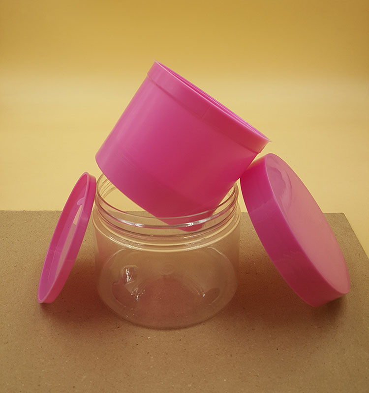 wholesale white hair pomade jar double wall jar with heat filling