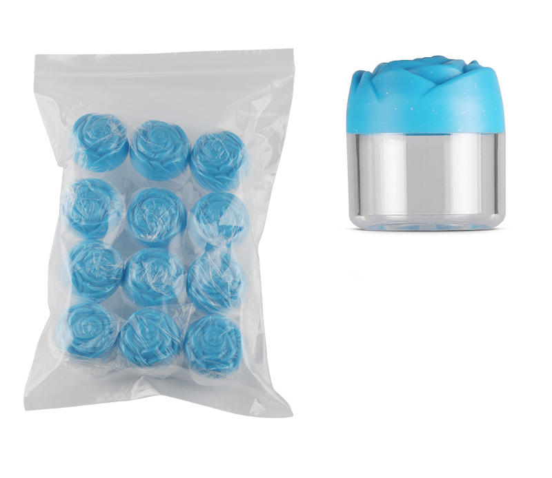 wholesale wide cosmetic clear body plastic jar with colourful lid like cake shape