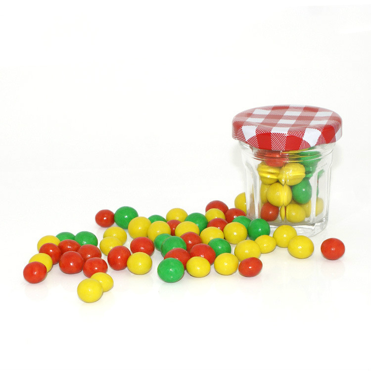 wholesale yogurt glass jar 150ml glass jam jars sauce jar with airless lids