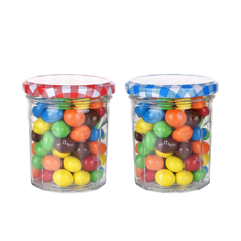 wholesale yogurt glass jar 150ml glass jam jars sauce jar with airless lids