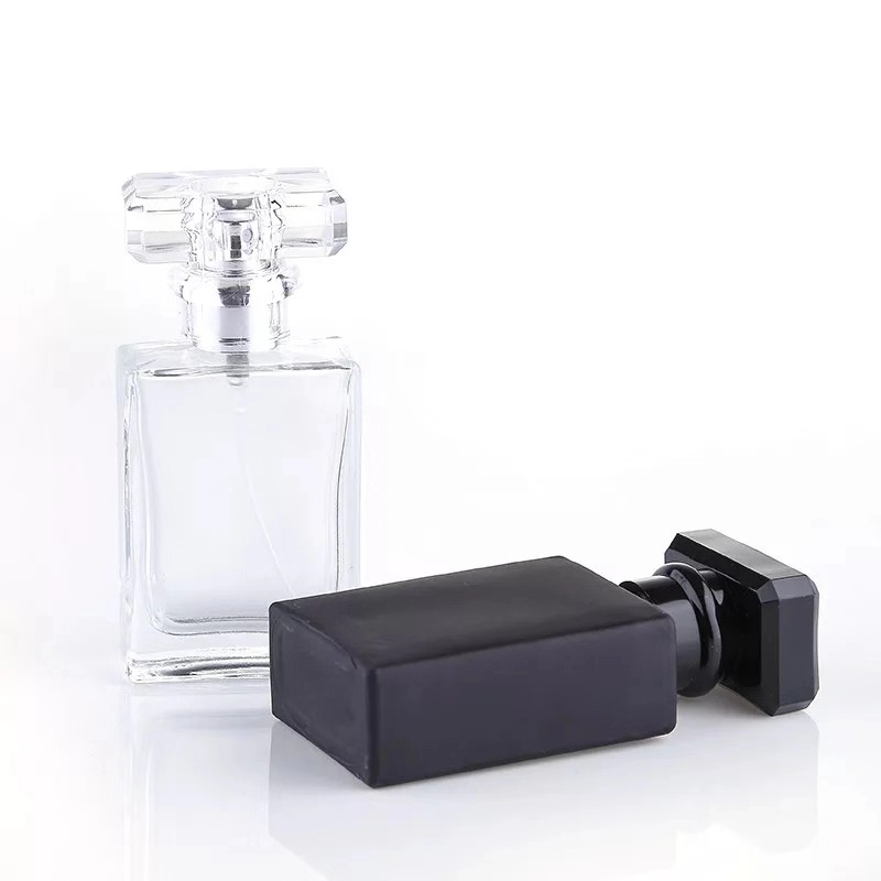 wholesales empty  perfume bottles 30 ml 50ml glass refillable perfume spray bottle