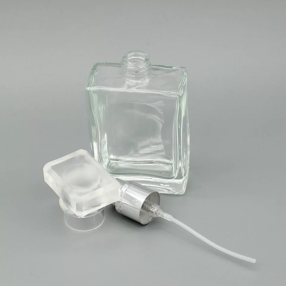 wholesales empty perfume bottles 30 ml 50ml glass refillable perfume spray bottle