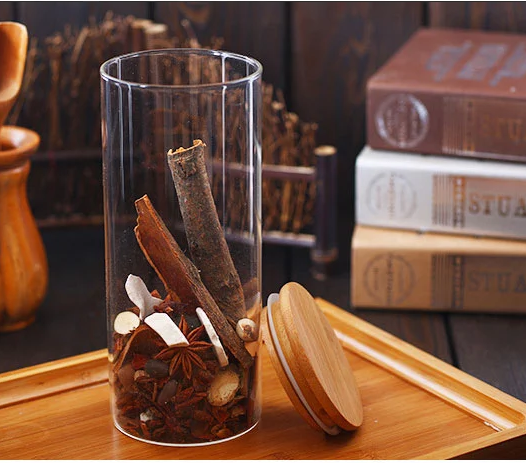 wholesales glass storage jars / borosilicate glass storage jars for sales / glass storage jars