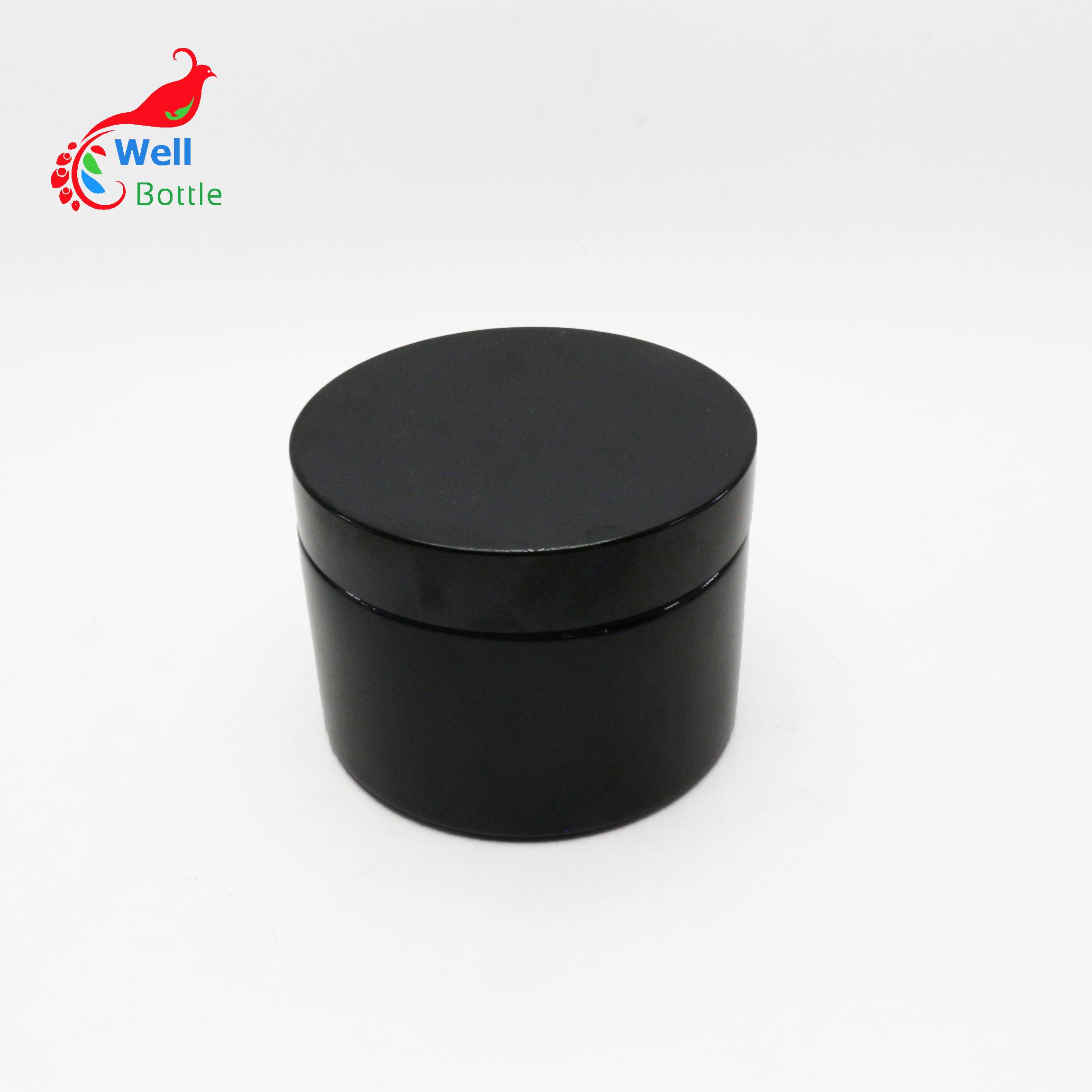 wide mouth 8oz cosmetic jar uv glass jar 200ml cream jars Anti-UV containers  DV280E