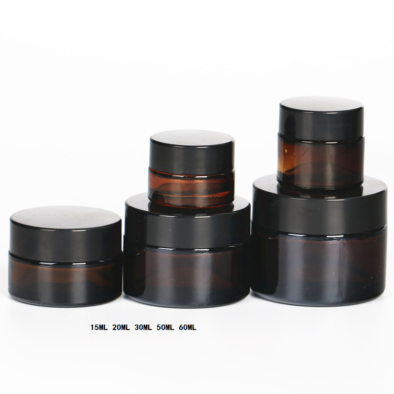wide mouth container weed child resistant glass jar with cap in 100 ml
