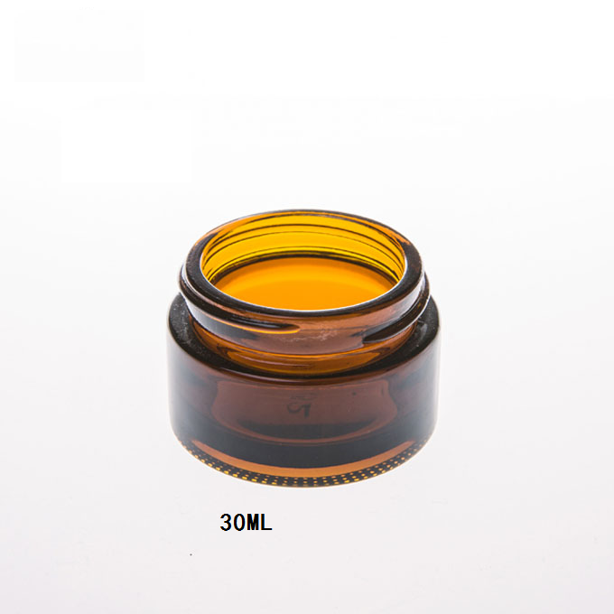 wide mouth container weed child resistant glass jar with cap in 100 ml