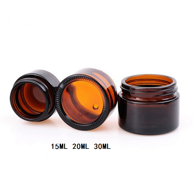 wide mouth container weed child resistant glass jar with cap in 100 ml
