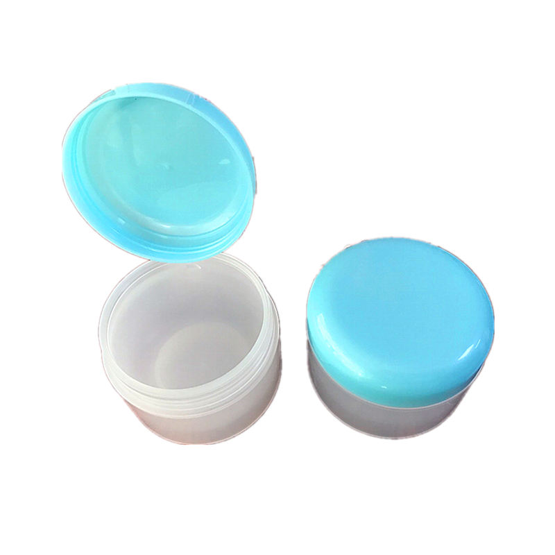 wide mouth cosmetic jar transparent cosmetic plastic jar cosmetics jar 100 g