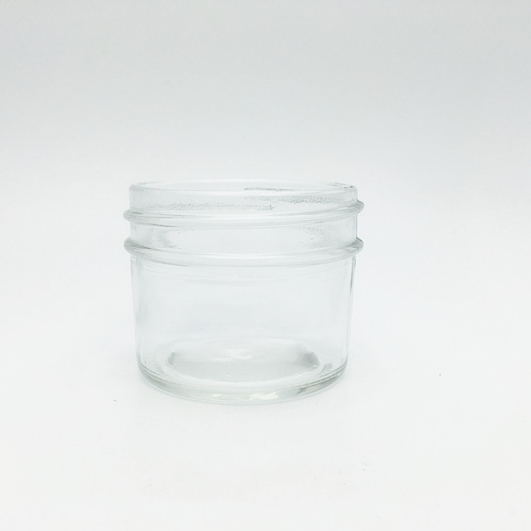 wide mouth glass mason dessert cake /jelly cup 110ml 125ml 250ml