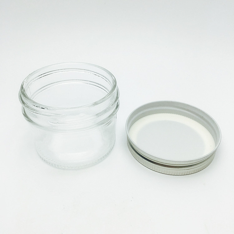 wide mouth glass mason dessert cake /jelly cup 110ml 125ml 250ml