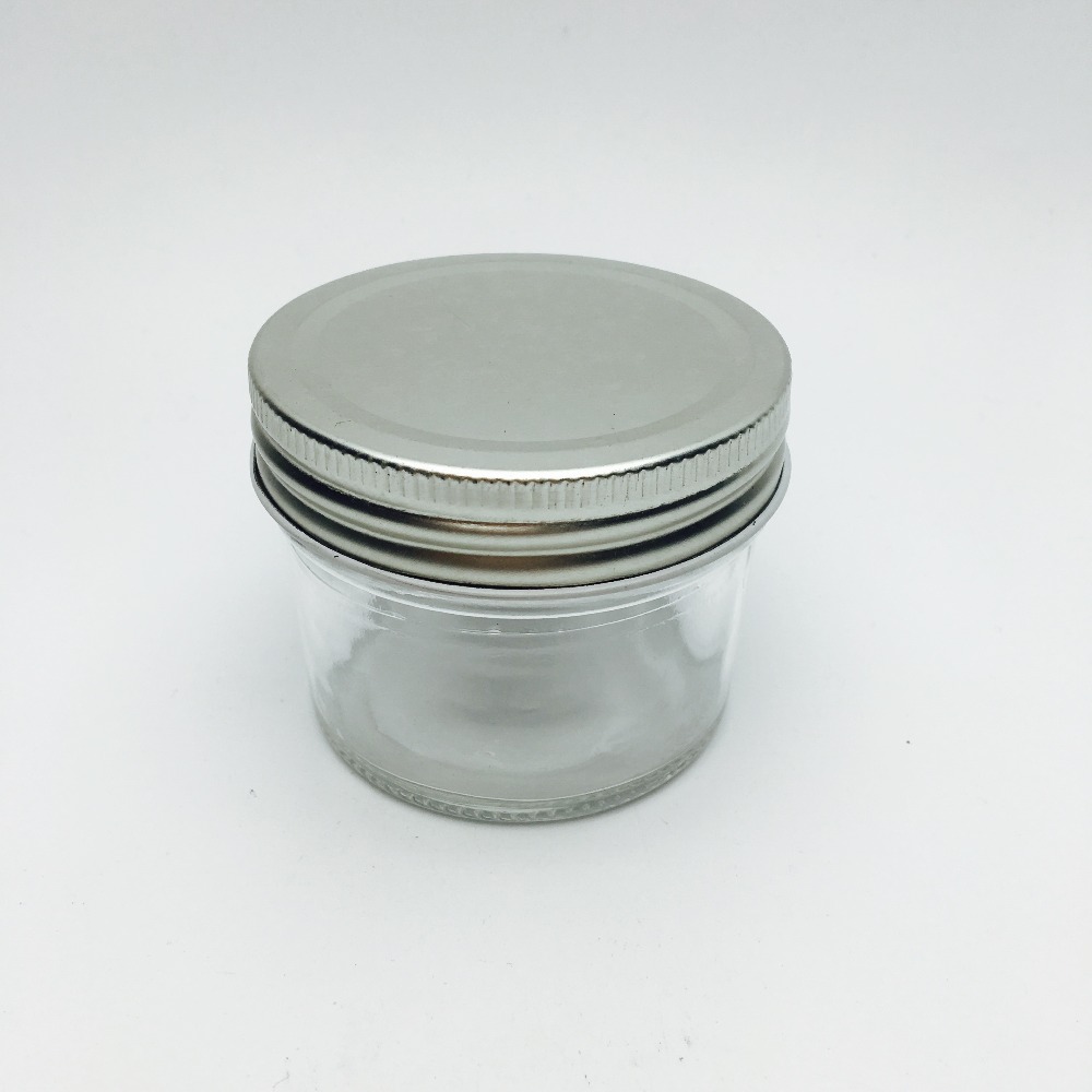 wide mouth glass mason dessert cake /jelly cup 110ml 125ml 250ml