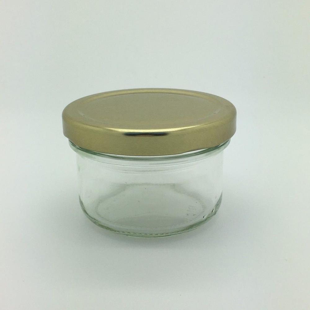wide mouth jars 4 oz glass mason jar 120ml 150 ml glass jar with lids for honey