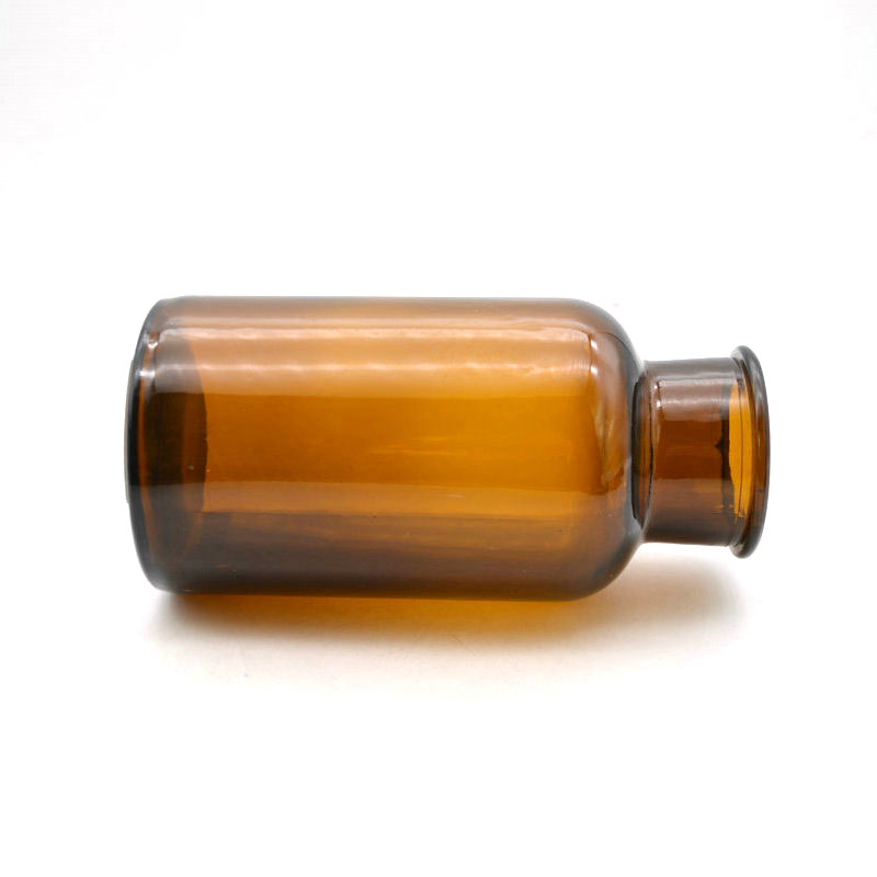 wide mouth pharmaceutical Amber Glass Reagent Bottle 500ml Laboratory Bottle