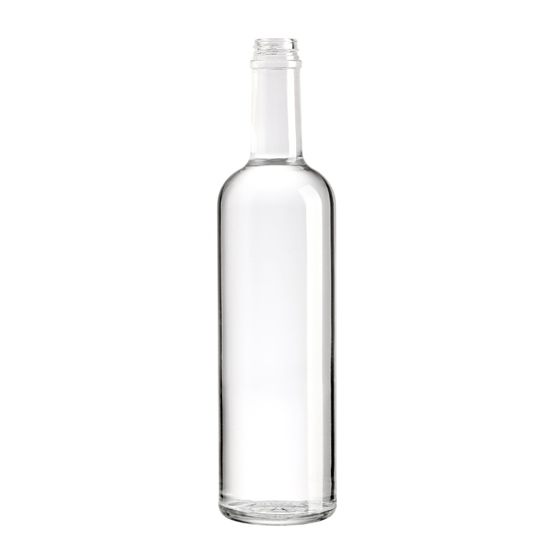 wine bottle manufacturers hot stamping 500ml 700ml 1000ml empty vodka glass bottle liquor 700ml