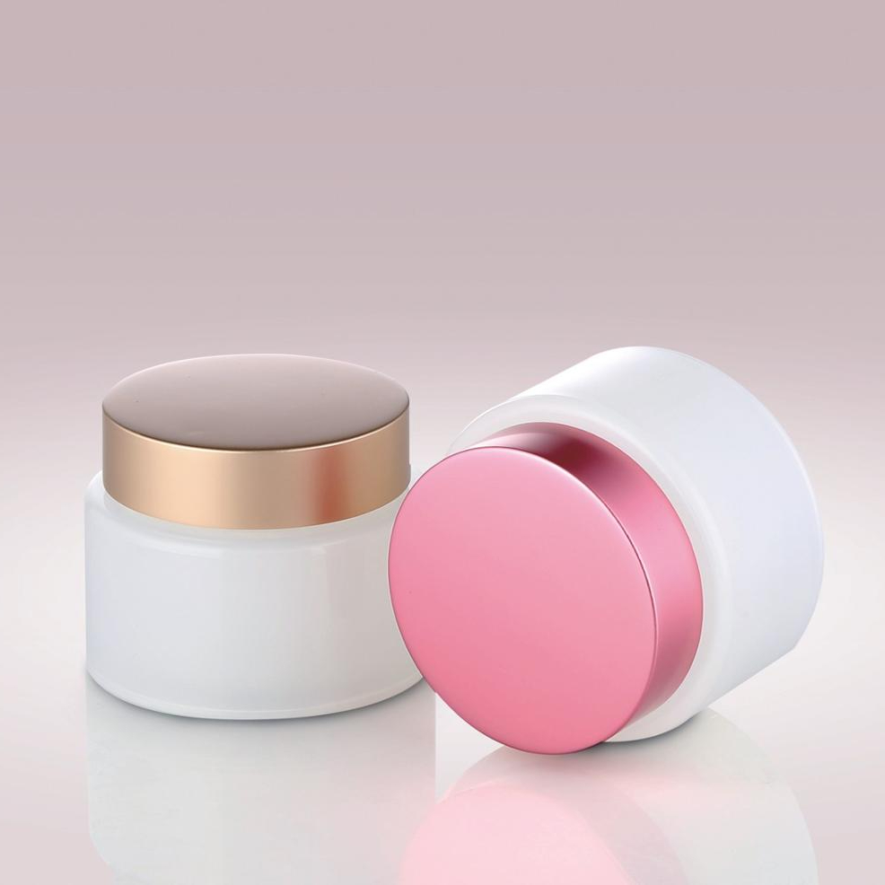 with competitive price 100g PP plastic round cream container skin care PP cream jar