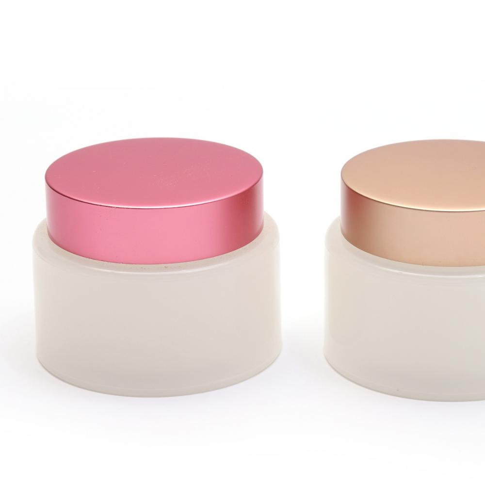 with competitive price 100g PP plastic round cream container skin care PP cream jar