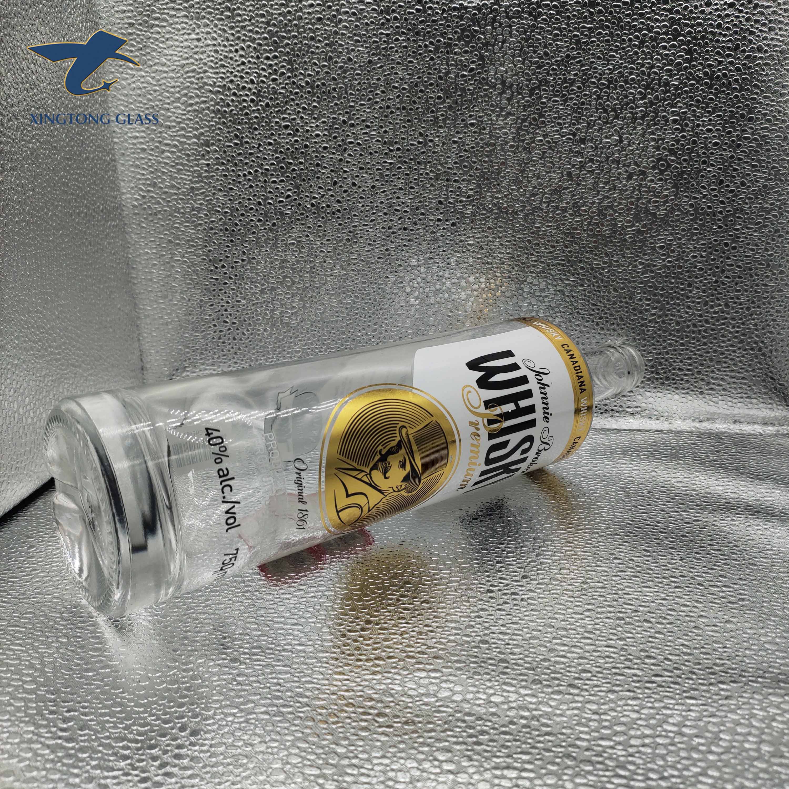xingtong 750ml vodka glass bottle 750ml rum bottles whisky glass bottle,glass bottle whisky,wine glass bottle wine glass