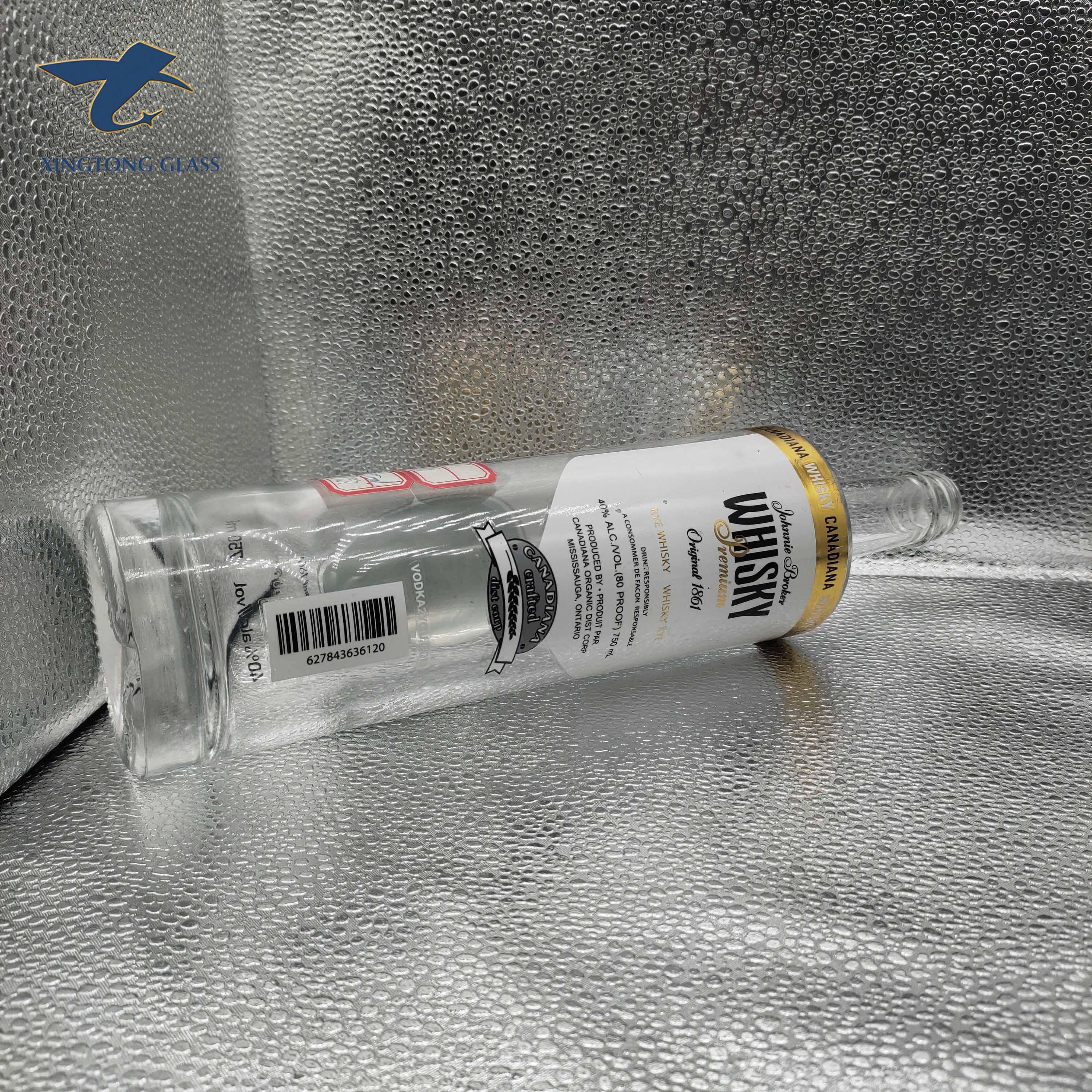 xingtong 750ml vodka glass bottle 750ml rum bottles whisky glass bottle,glass bottle whisky,wine glass bottle wine glass