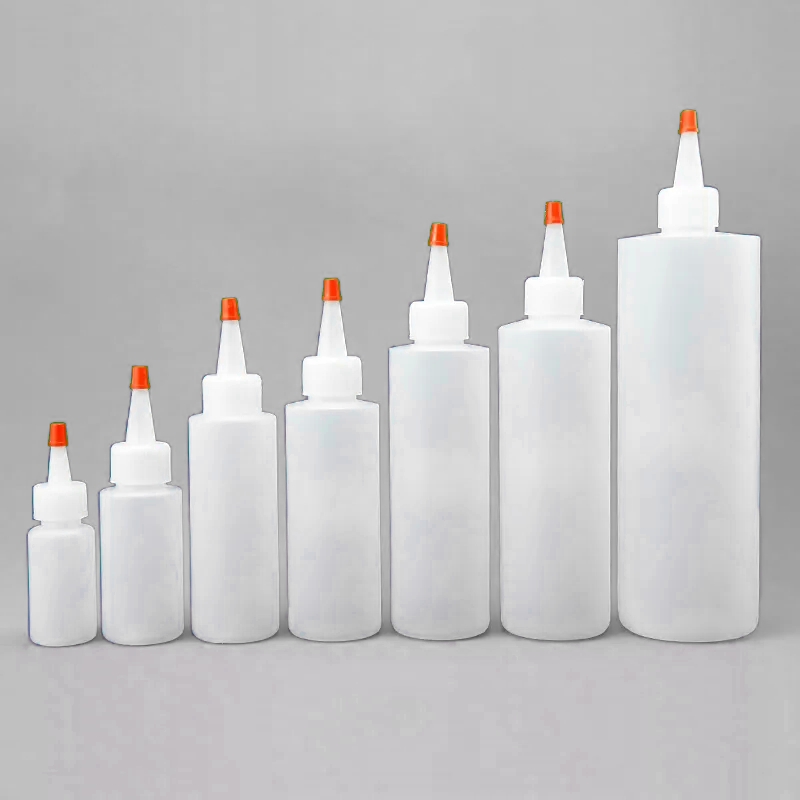 100ml Plastic Squeeze Bottle / 100ml Home Kitchen Ketchup Sauces Dispenser