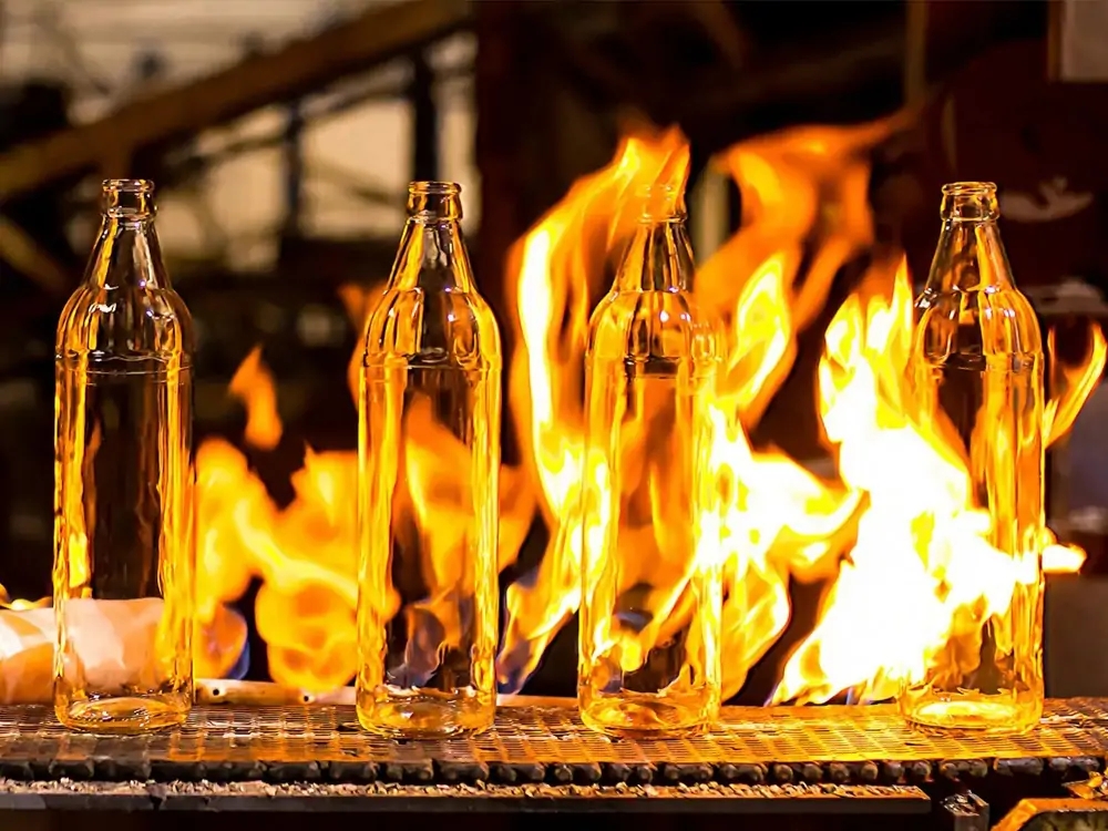 glass bottle manufacturing process